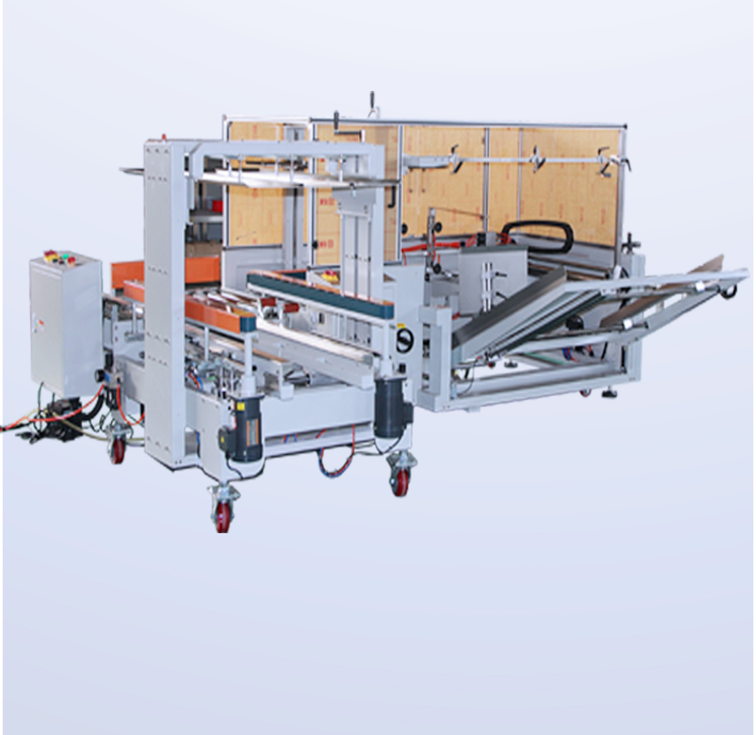 瑞德蘭廠家 開箱封底一體機(jī) 小型紙箱成型流水線_包裝機(jī)械欄目_機(jī)電之